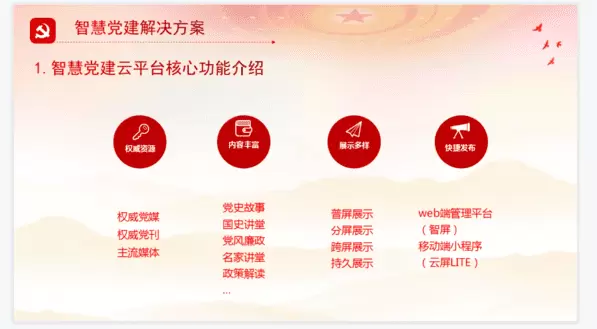 智慧社区-智慧党建解决一些工作中的难题，提升党建工作进程